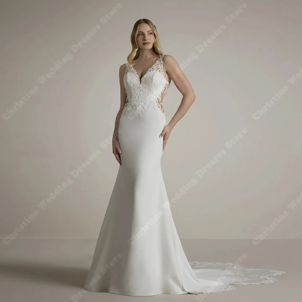 Charming Mermaid Wedding Gowns Off Shoulder Lace Appliques Bride Dresses Sexy Mermaid Mopping Length Vestido De Novia Customized
Charming Mermaid Wedding Gowns Off Shoulder Lace Appliques Bride Dresses Sexy Mermaid Mopping Length Vestido De Novia Customized