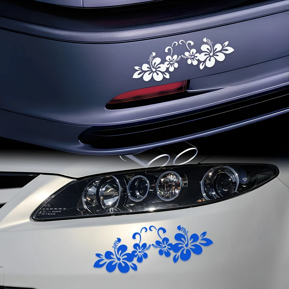 JDM Hibiscus Flower Reflective Vinyl Sticker, Hawaiian Floral Decal for Car, Motorcycle, Scooter, Bumper & Window Decor
JDM Hibiscus Flower Reflective Vinyl Sticker, Hawaiian Floral Decal for Car, Motorcycle, Scooter, Bumper & Window Decor