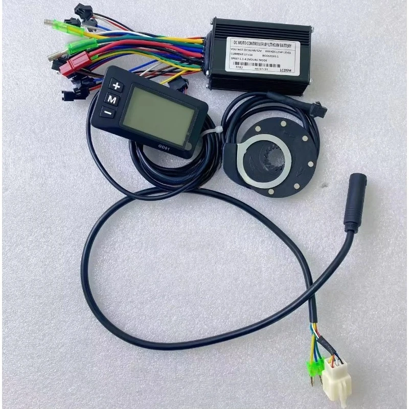 Electric Bike 36v 48v 17A Controller Kit 250w 350w Display Spare Parts with Motor Extension Cable
Electric Bike 36v 48v 17A Controller Kit 250w 350w Display Spare Parts with Motor Extension Cable