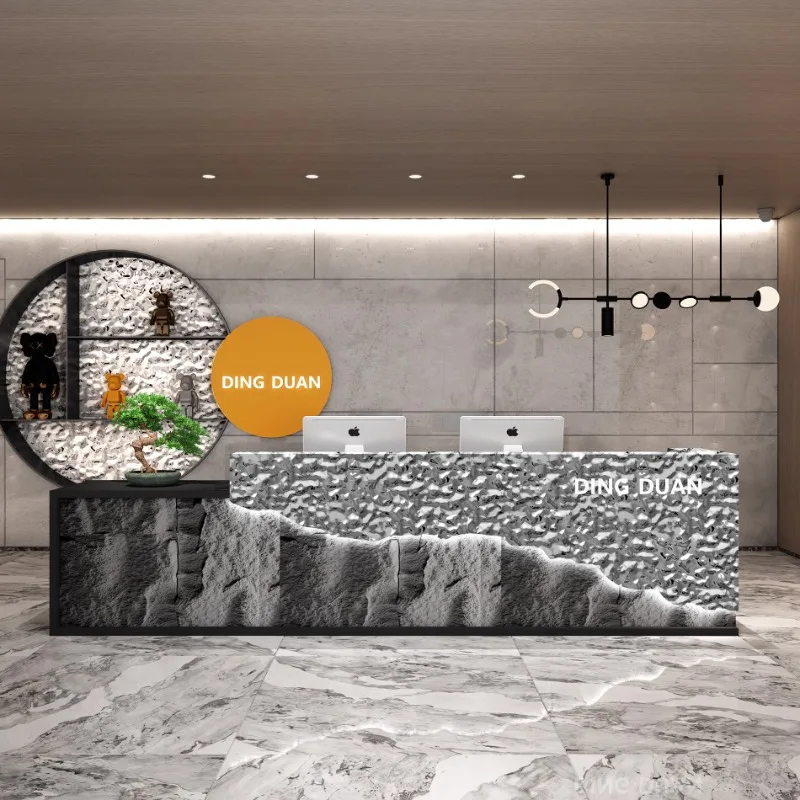 Elegant Business Reception Desks Storage Beauty Aesthetic Work Office Reception Desks Computer Floor Stehtisch Office Furniture
Elegant Business Reception Desks Storage Beauty Aesthetic Work Office Reception Desks Computer Floor Stehtisch Office Furniture