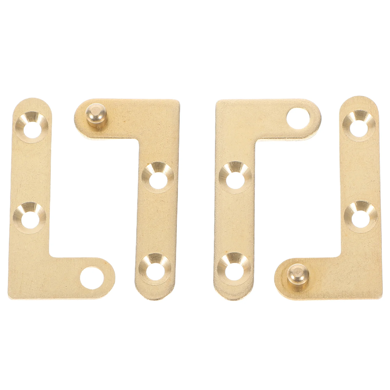 2pcs Door Pivot Hinges L Shape Door Hinges Hinge 180 Degree Cabinet Window Golden Hinges With Screws
2pcs Door Pivot Hinges L Shape Door Hinges Hinge 180 Degree Cabinet Window Golden Hinges With Screws