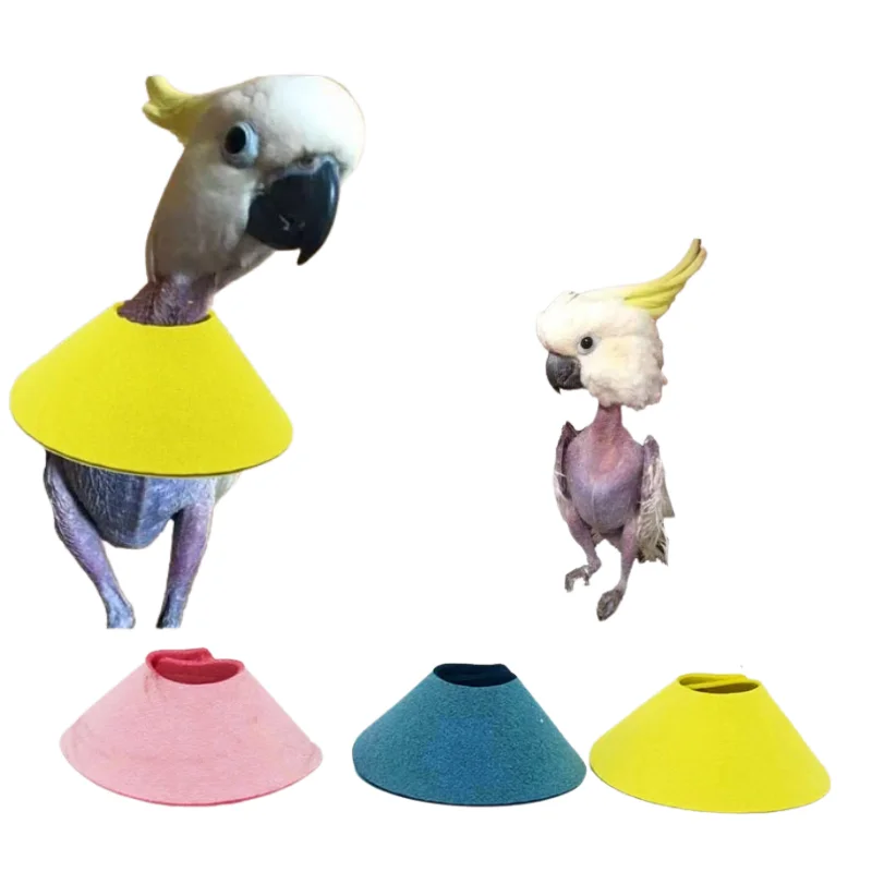 Bird Elizabeth Collar for Parrot, Neck Wrap Cape for Budgie Cockatiel, Anti-Bite Anti-Picking Protective Collar for Feather
Bird Elizabeth Collar for Parrot, Neck Wrap Cape for Budgie Cockatiel, Anti-Bite Anti-Picking Protective Collar for Feather