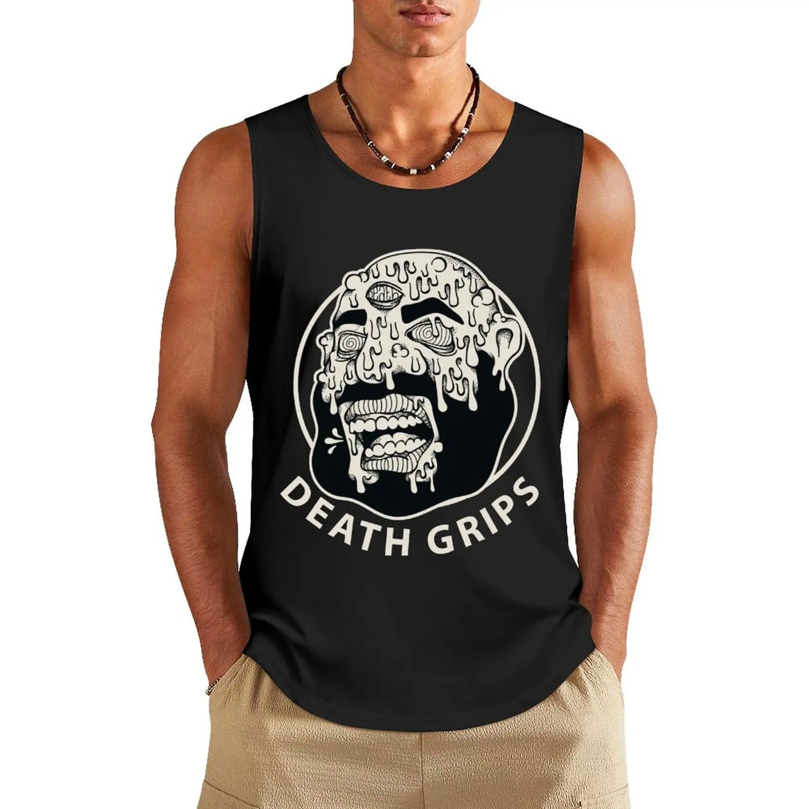 Death Grips Tank Top sleeveless vest men Men's clothing brands basketball sleeveless Men's t-shirts
Death Grips Tank Top sleeveless vest men Men's clothing brands basketball sleeveless Men's t-shirts