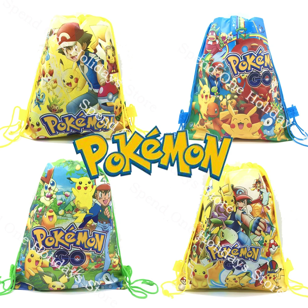 Pokemon Themed Children's Birthday Party Non-woven Drawstring Bag Pikachu Party Picnic Travel Backpack Supplies Gift Pack
Pokemon Themed Children's Birthday Party Non-woven Drawstring Bag Pikachu Party Picnic Travel Backpack Supplies Gift Pack