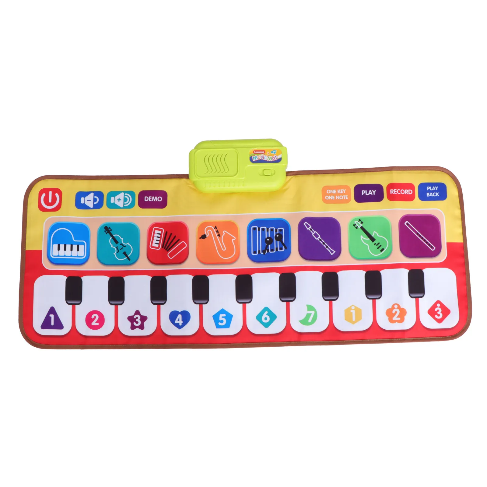 1Pcs Keyboard Dancing Mat Premium Quality Flexible Educational Mat Music Plaything Early Learning Developing Hand Eye
1Pcs Keyboard Dancing Mat Premium Quality Flexible Educational Mat Music Plaything Early Learning Developing Hand Eye