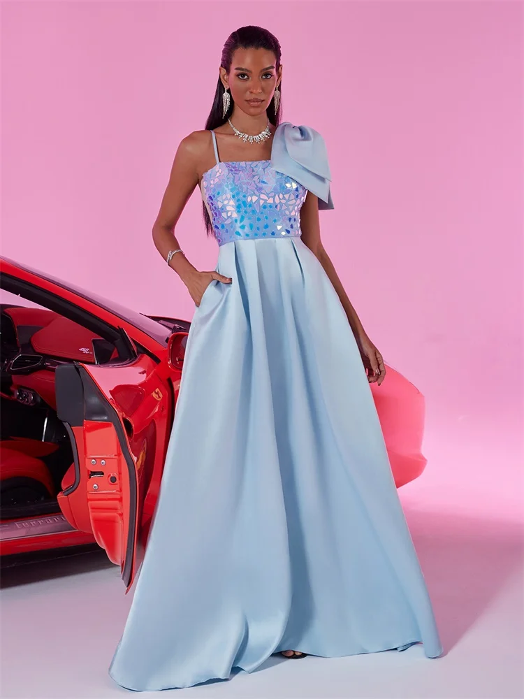 Роскошные атласные вечерние платья макси с ремешками и бантом, элегантные длинные коктейльные платья русалки для свадьбы, подружки невесты
Роскошные атласные вечерние платья макси с ремешками и бантом, элегантные длинные коктейльные платья русалки для свадьбы, подружки невесты