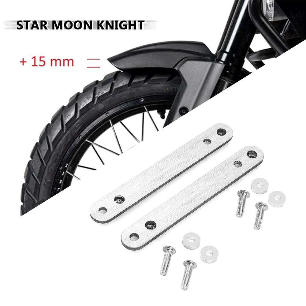 RA1250 Stainless Steel Front Fender Riser Mudguard Lift Bracket Rising Kit For Pan America 1250 S Special 2021 2022- PA1250
RA1250 Stainless Steel Front Fender Riser Mudguard Lift Bracket Rising Kit For Pan America 1250 S Special 2021 2022- PA1250