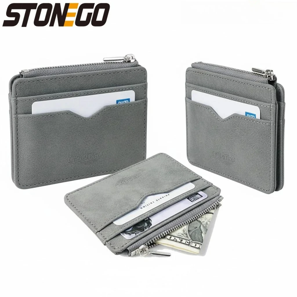 Модный тонкий чехол для кредитных карт для мужчин, 5 слотов для карт, кошелек для удостоверения личности с карманом для монет на молнии, прочный кошелек из искусственной кожи
Модный тонкий чехол для кредитных карт для мужчин, 5 слотов для карт, кошелек для удостоверения личности с карманом для монет на молнии, прочный кошелек из искусственной кожи