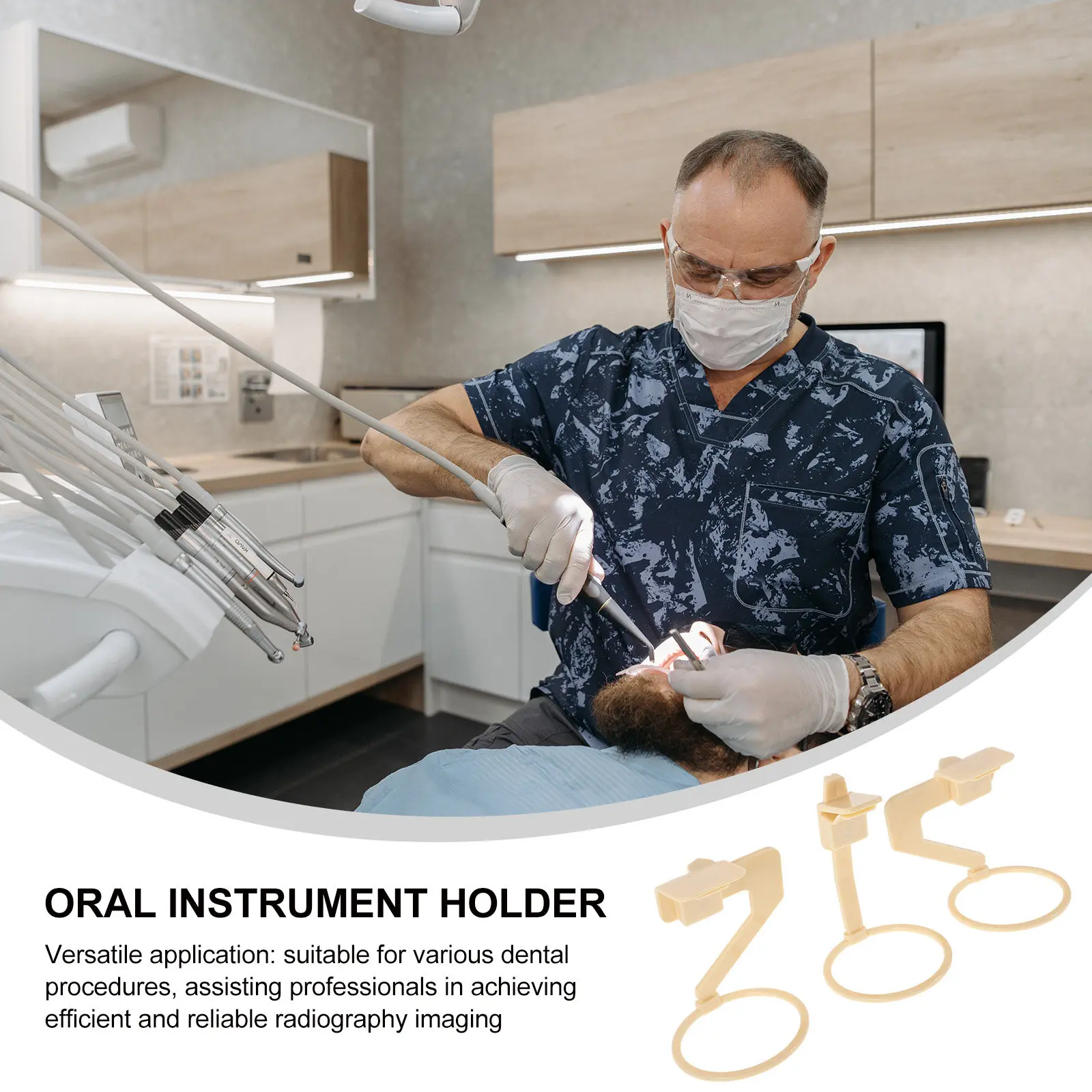 Dental Radiography Sensor Positioner Accurate Locator Oral Sensor Holder Compatible with Multiple Machines Digital Positioner
Dental Radiography Sensor Positioner Accurate Locator Oral Sensor Holder Compatible with Multiple Machines Digital Positioner