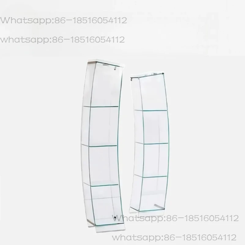 Минималистичный прозрачный стеклянный шкаф-витрина, подходит для кабинета, книжной полки, гостиной, креативный демонстрационный шкаф-стеллаж
Минималистичный прозрачный стеклянный шкаф-витрина, подходит для кабинета, книжной полки, гостиной, креативный демонстрационный шкаф-стеллаж