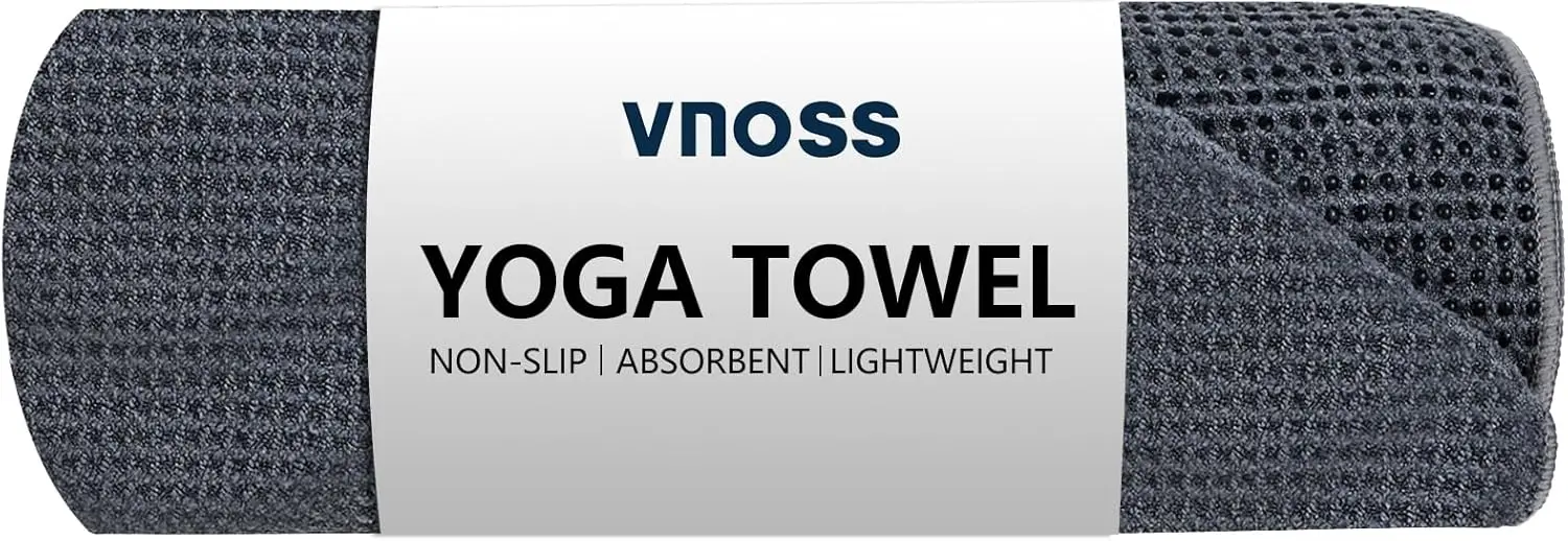 Non-Slip Microfiber Yoga Towel with Grip Dots for Hot Yoga, Pilates, Fitness - 72x24 Inches Grey
Non-Slip Microfiber Yoga Towel with Grip Dots for Hot Yoga, Pilates, Fitness - 72x24 Inches Grey