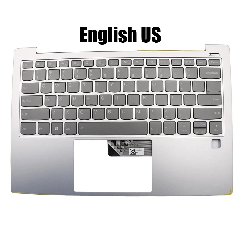 Новый верхний корпус (палмрест и клавиатура) для ноутбуков Lenovo Yoga S730-13IWL, Yoga S730-13IML, 81J0, английская раскладка (US), с подсветкой, артикул 5CB0S72889
Новый верхний корпус (палмрест и клавиатура) для ноутбуков Lenovo Yoga S730-13IWL, Yoga S730-13IML, 81J0, английская раскладка (US), с подсветкой, артикул 5CB0S72889