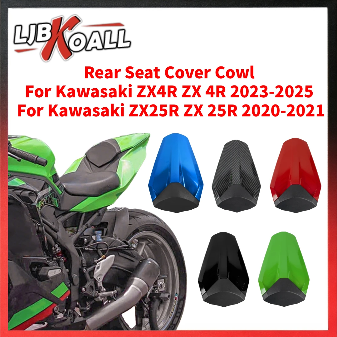 For Kawasaki ZX4R ZX 4R 2023-2025 Rear Seat Cover for Kawasaki ZX25R ZX 25R 2020-2021 Rear Solo Passenger Seat Cowl Fairing
For Kawasaki ZX4R ZX 4R 2023-2025 Rear Seat Cover for Kawasaki ZX25R ZX 25R 2020-2021 Rear Solo Passenger Seat Cowl Fairing