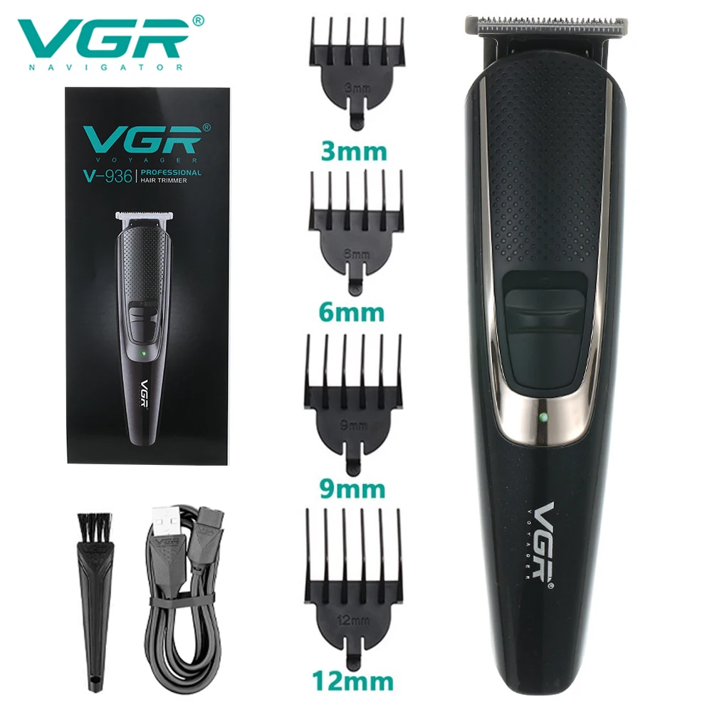 VGR Hair Trimmer Adjustable Hair Clipper Rechargeable Trimmer Professional Electric Hair Clipper Cordless Trimmer for Men V-936
VGR Hair Trimmer Adjustable Hair Clipper Rechargeable Trimmer Professional Electric Hair Clipper Cordless Trimmer for Men V-936