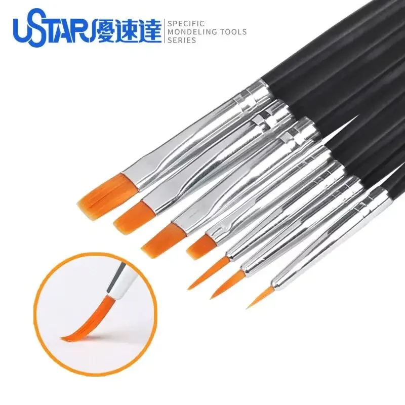 Model tool coloring special (7 pieces+color palette) set UA-90251
Model tool coloring special (7 pieces+color palette) set UA-90251