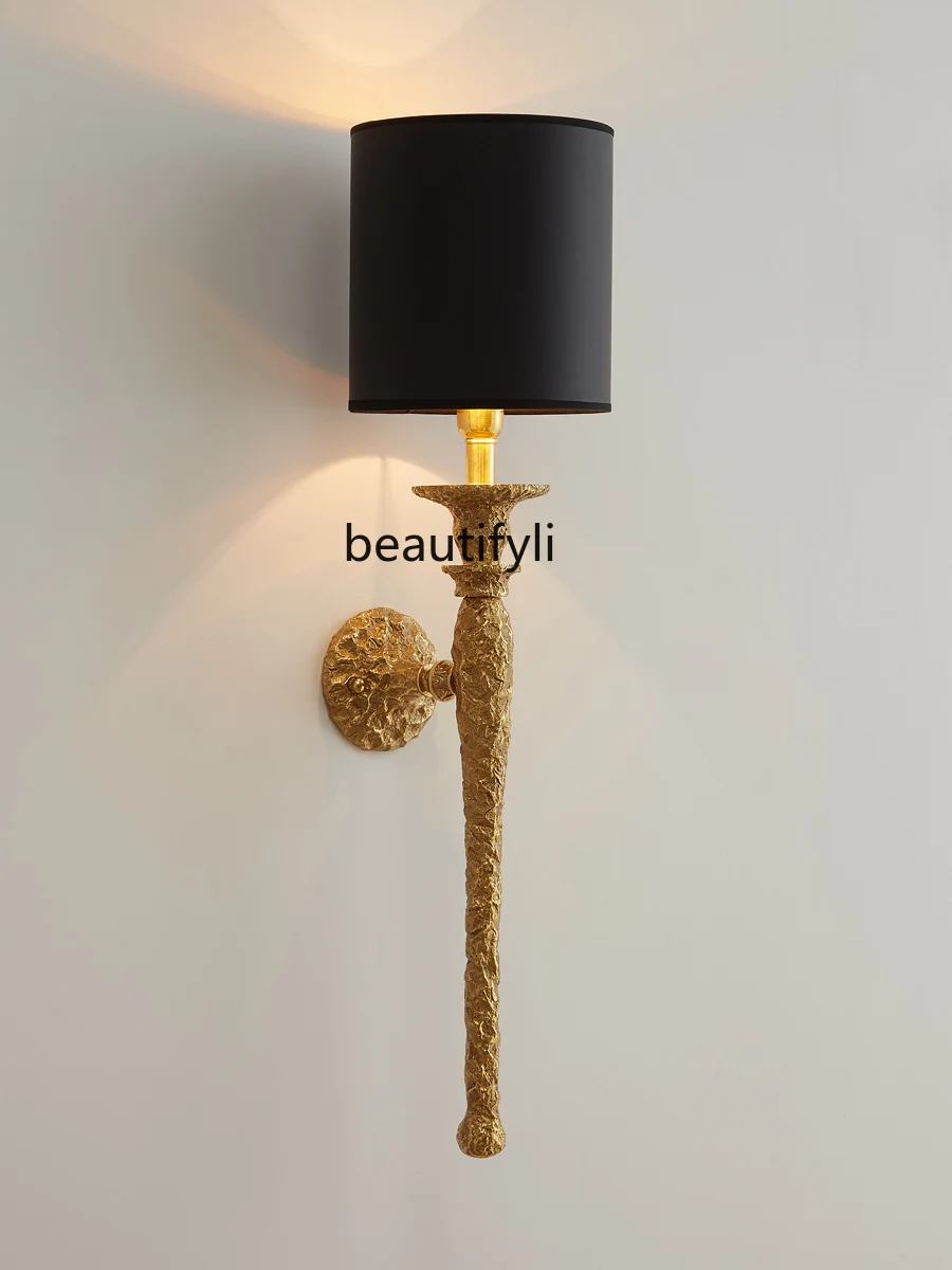 French Wall Lamp Retro Luxury Lamp in the Living Room Bedside Lamp Bedroom Stairs Hallway Copper Lighting
French Wall Lamp Retro Luxury Lamp in the Living Room Bedside Lamp Bedroom Stairs Hallway Copper Lighting