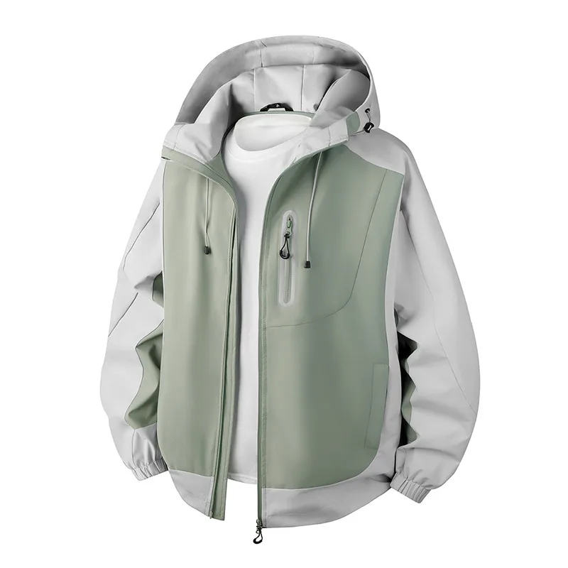Fashion Trend Jackets Men's New Item Stand Collar Jacket Casual Jacket Youth Spring Autumn Windproof Jacket Couple Hooded Coat
Fashion Trend Jackets Men's New Item Stand Collar Jacket Casual Jacket Youth Spring Autumn Windproof Jacket Couple Hooded Coat