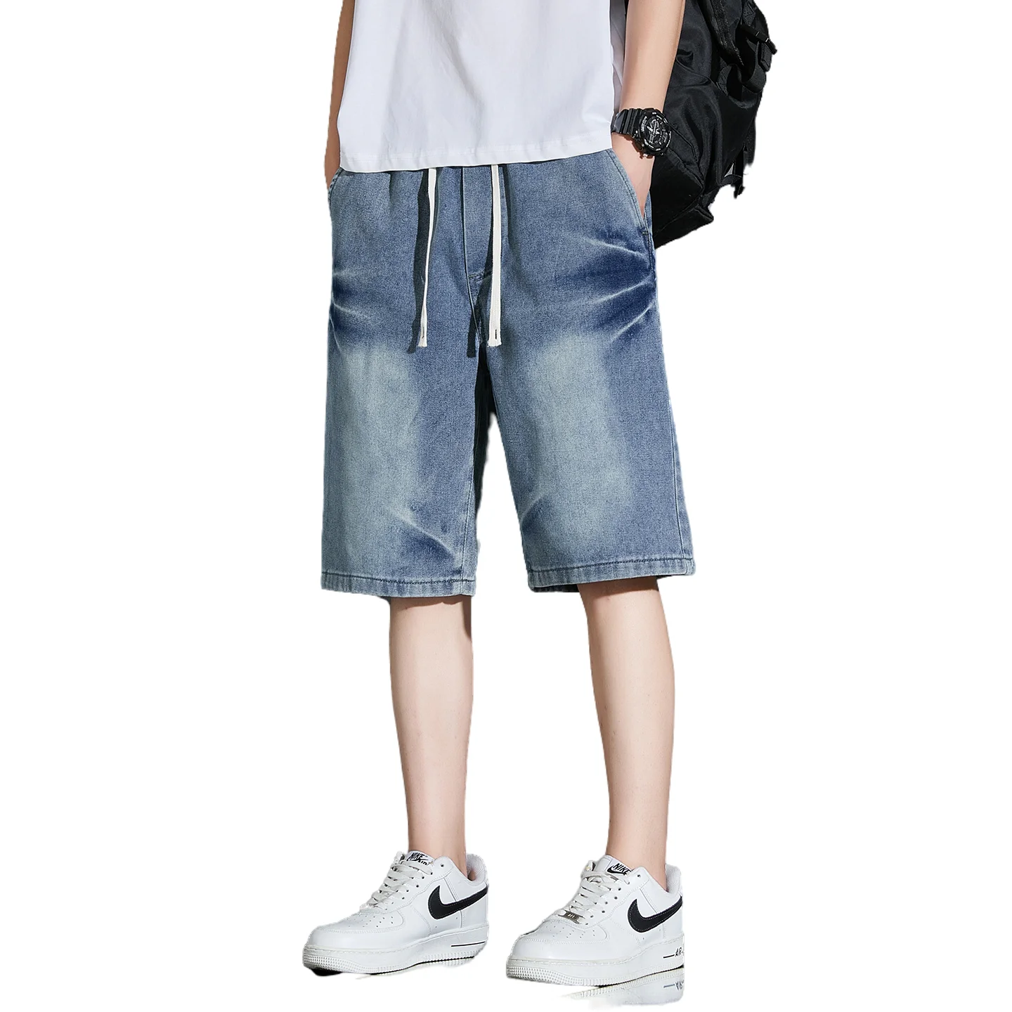 Men's Denim Shorts Summer Fashionable Cotton Blend Cat Whisker Casual 5 Point Pants Streetwear Daily Commute Urban Shopping Men
Men's Denim Shorts Summer Fashionable Cotton Blend Cat Whisker Casual 5 Point Pants Streetwear Daily Commute Urban Shopping Men