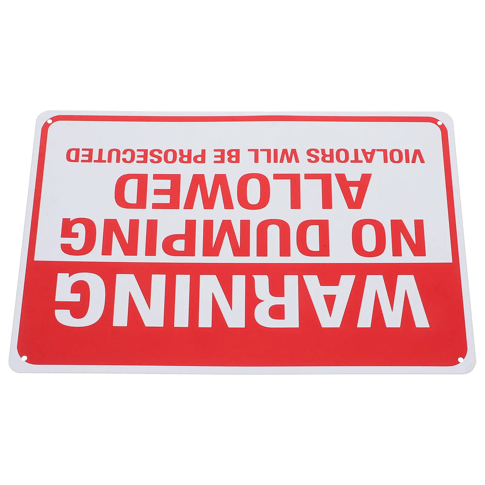 Outdoor Iron No Dumping Allowed Sign Violators Will Be Prosecuted Safety Warning Sign for Public Property Private Courtyard
Outdoor Iron No Dumping Allowed Sign Violators Will Be Prosecuted Safety Warning Sign for Public Property Private Courtyard