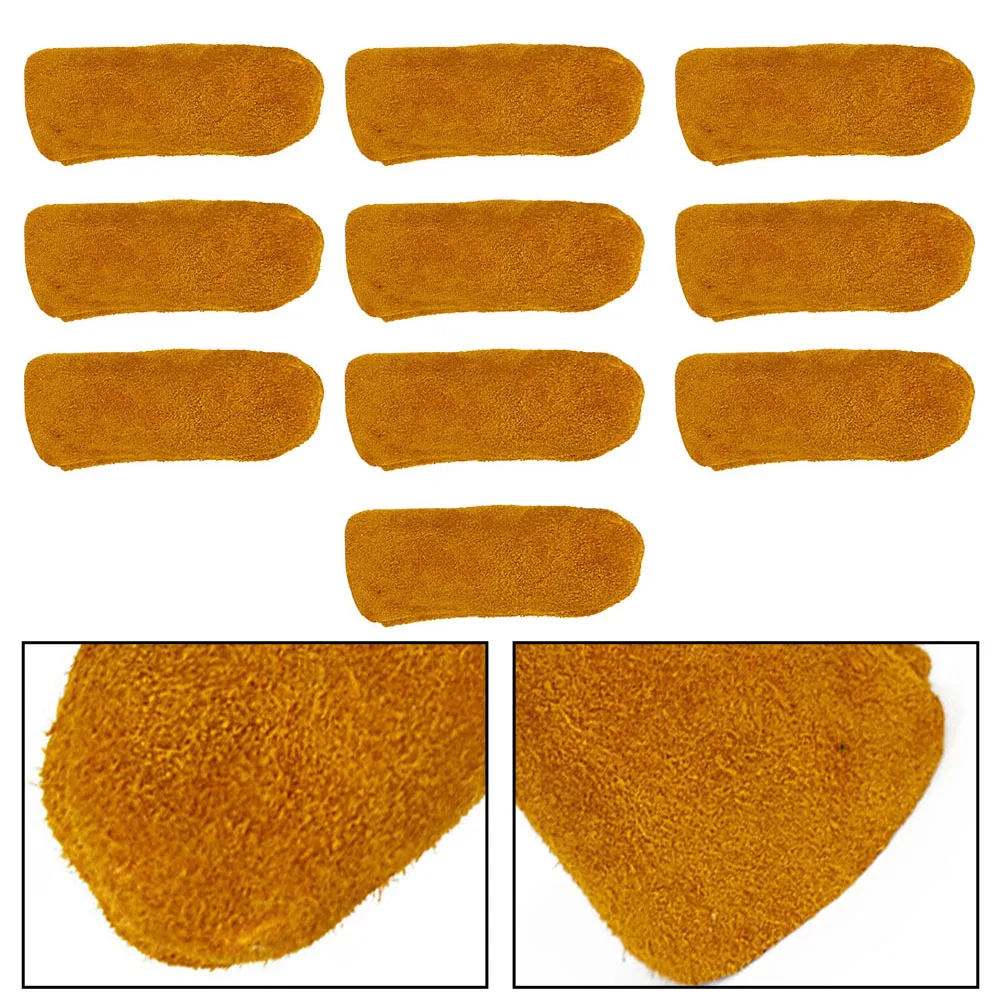 10pcs Flexible Yellow Suede Finger Cots for Needlework Embroidery Sewing Crochet Sanding Carving and Handcrafts
10pcs Flexible Yellow Suede Finger Cots for Needlework Embroidery Sewing Crochet Sanding Carving and Handcrafts