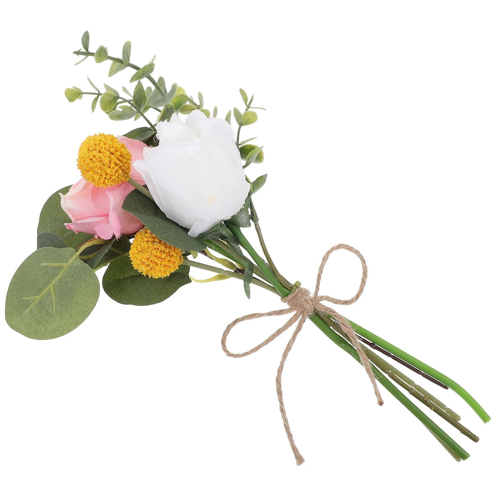 Artificial Flower Bouquet Fake Floral Decor Indoor Home Wedding Bridal Centerpieces Plastic Cloth Flowers Realistic Shape
Artificial Flower Bouquet Fake Floral Decor Indoor Home Wedding Bridal Centerpieces Plastic Cloth Flowers Realistic Shape