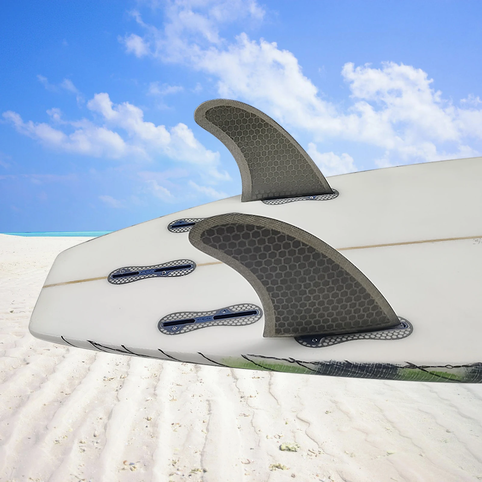 Surfboard Fins Double Tabs 2 Keel fin Double Tabs 2 quilhas surf FCS 2 fins In Surfing Yellow color TF Honeycomb Fiberglass
Surfboard Fins Double Tabs 2 Keel fin Double Tabs 2 quilhas surf FCS 2 fins In Surfing Yellow color TF Honeycomb Fiberglass