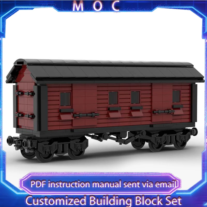 709 PCS Transport Train Series Carriage Mail Truck Mail Car MOC Building Block Model DIY Puzzle Toys For Children Festival Gifts
709 PCS Transport Train Series Carriage Mail Truck Mail Car MOC Building Block Model DIY Puzzle Toys For Children Festival Gifts