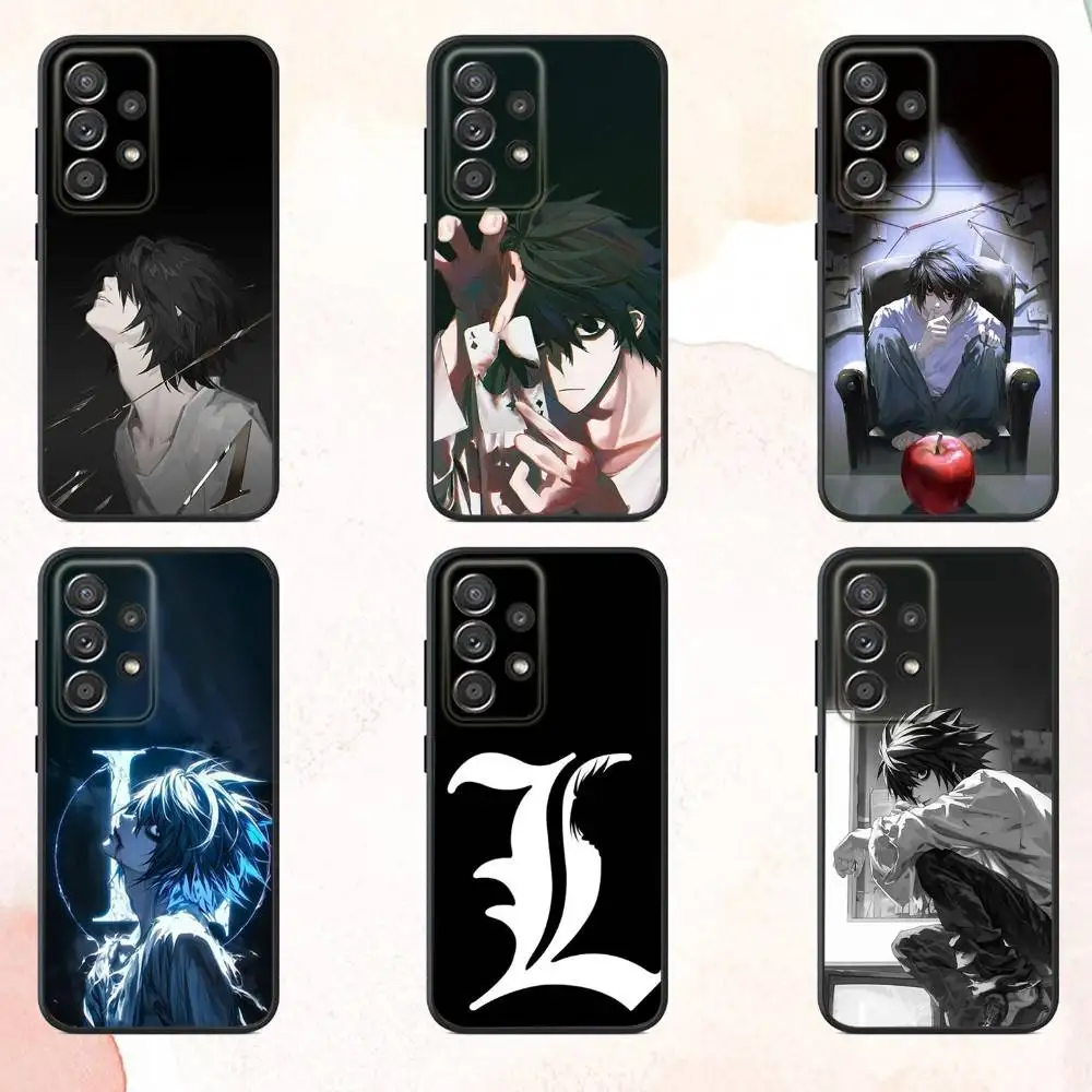 L Lawliet D-Death N-NoteS Phone Case For Samsung S25,S24,S21,S22,S23,S30,Ultra,S20,Plus,Fe,Lite,Note,10,9,5G Black Cover 
L Lawliet D-Death N-NoteS Phone Case For Samsung S25,S24,S21,S22,S23,S30,Ultra,S20,Plus,Fe,Lite,Note,10,9,5G Black Cover