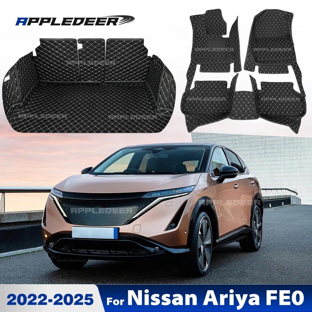 Автомобильные коврики для Nissan Ariya FE0 2022 2023 2024 2025 Автомобильные коврики для багажника Коврики для ног Аксессуары для интерьера
Автомобильные коврики для Nissan Ariya FE0 2022 2023 2024 2025 Автомобильные коврики для багажника Коврики для ног Аксессуары для интерьера