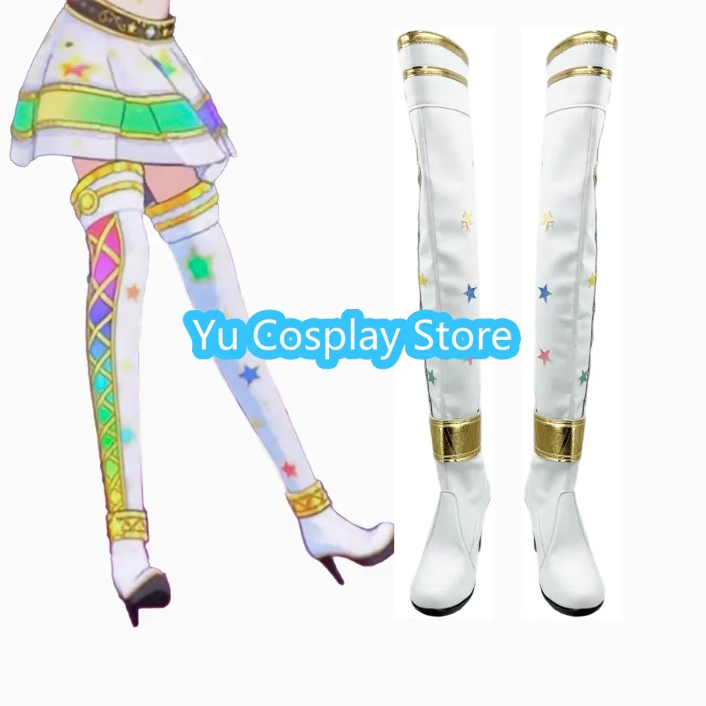 Anime Aikatsu STAR ANIS Cosplay Shoes Ichigo Hoshimiya Aoi Kiriya Mizuki Kanzaki Idol Stage Performance Custom Made Boots
Anime Aikatsu STAR ANIS Cosplay Shoes Ichigo Hoshimiya Aoi Kiriya Mizuki Kanzaki Idol Stage Performance Custom Made Boots