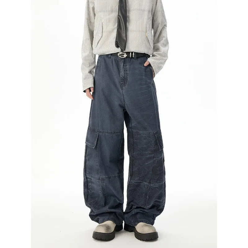 Новые мужские повседневные брюки с узором «водная рябь», боковыми карманами, контрастными вставками, свободного кроя, широкие штанины, мужские брюки с изогнутым кроем
Новые мужские повседневные брюки с узором «водная рябь», боковыми карманами, контрастными вставками, свободного кроя, широкие штанины, мужские брюки с изогнутым кроем