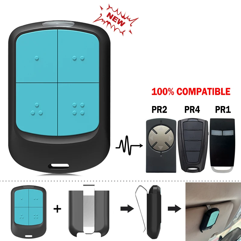 Compatible With POWERTECH Electric Gate Remote Control Garage Door Opener 433MHz Rolling Code Powertech PR2 PR4 PR1
Compatible With POWERTECH Electric Gate Remote Control Garage Door Opener 433MHz Rolling Code Powertech PR2 PR4 PR1