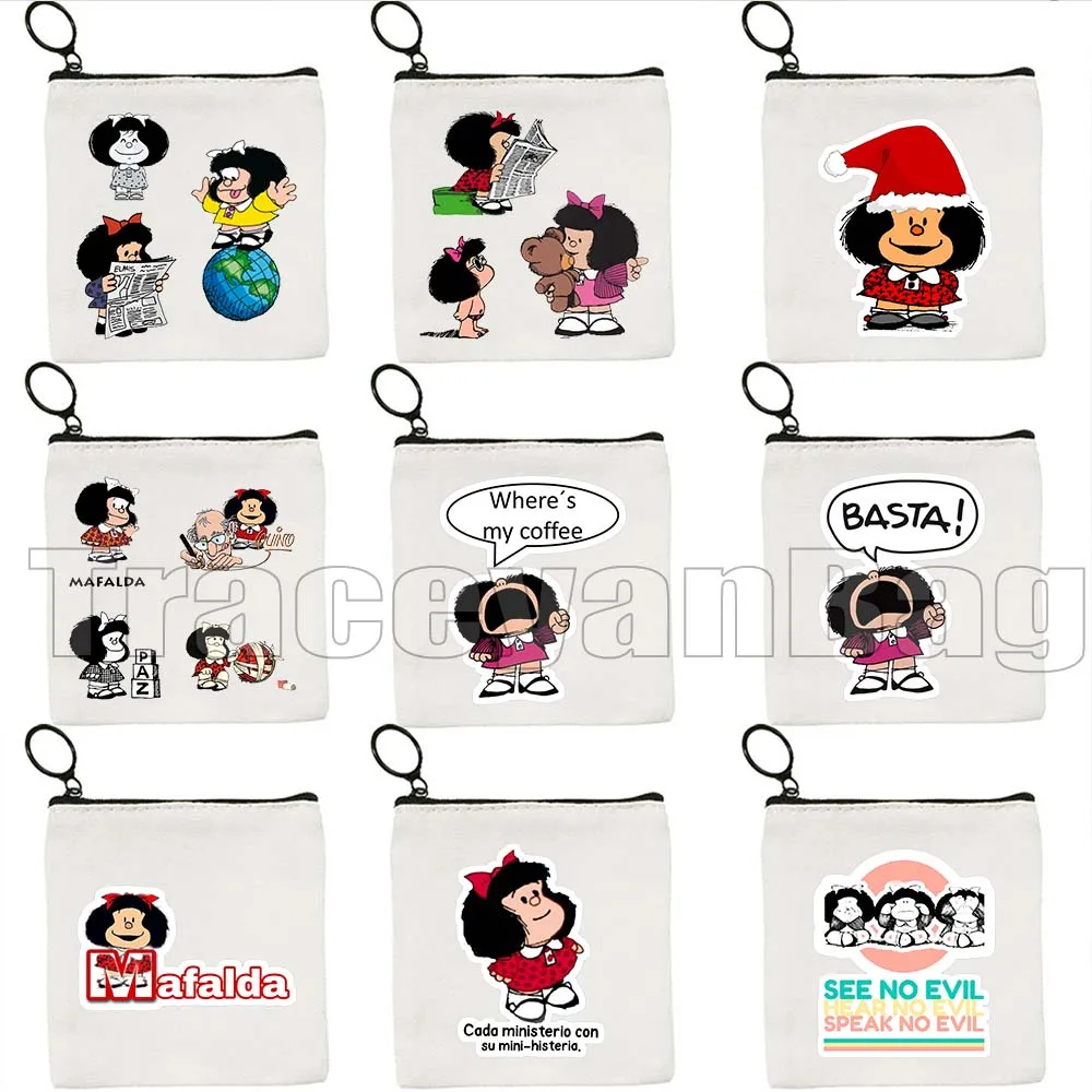 Funny Mafalda Quino Comics Coffee Quotes Spanish Christmas Cute Cartoon Girl Gifts Canvas Coin Purse Key Case Bag Wallet Pouch
Funny Mafalda Quino Comics Coffee Quotes Spanish Christmas Cute Cartoon Girl Gifts Canvas Coin Purse Key Case Bag Wallet Pouch