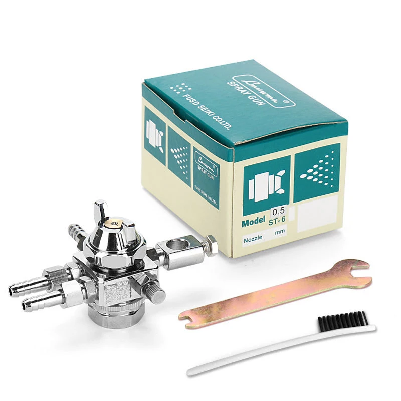 Automatic spray gun ST-6 welding blister machine die casting machine nozzle Pneumatic assembly line spray gun
Automatic spray gun ST-6 welding blister machine die casting machine nozzle Pneumatic assembly line spray gun