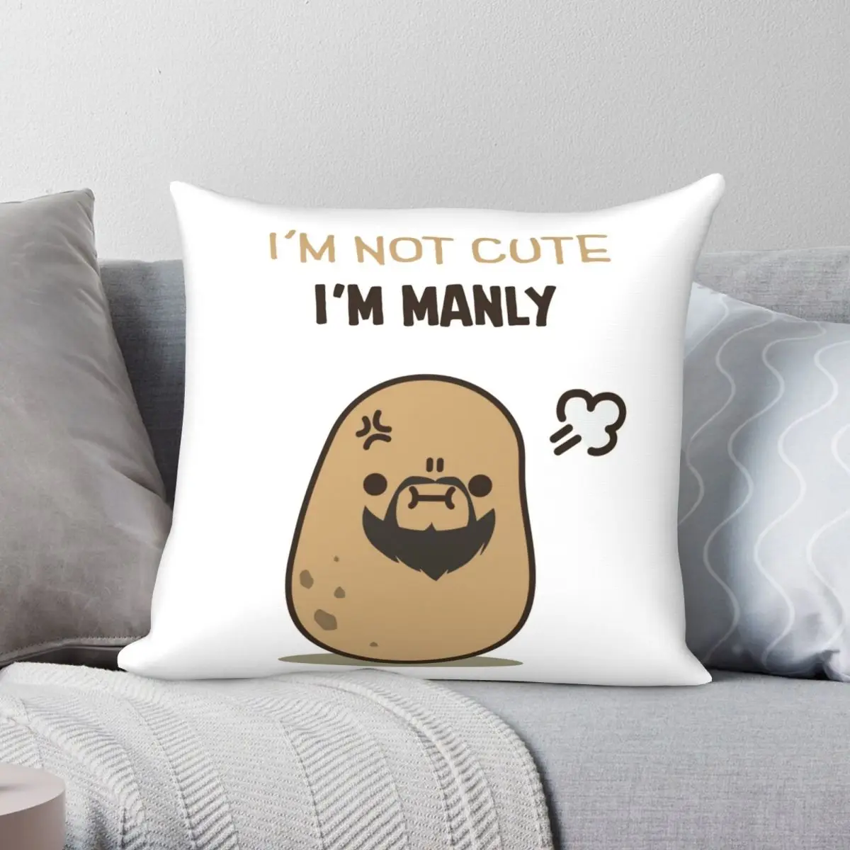 I'm Not A Cute Potato Pillowcase Polyester Linen Velvet Printed Zip Decor Car Cushion Cover
I'm Not A Cute Potato Pillowcase Polyester Linen Velvet Printed Zip Decor Car Cushion Cover