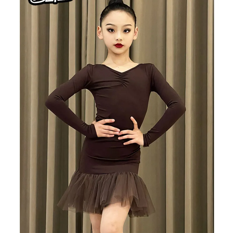 2023 autumn and winter new Latin dance performance dress for girls professional art test competition training dress high-end per
2023 autumn and winter new Latin dance performance dress for girls professional art test competition training dress high-end per