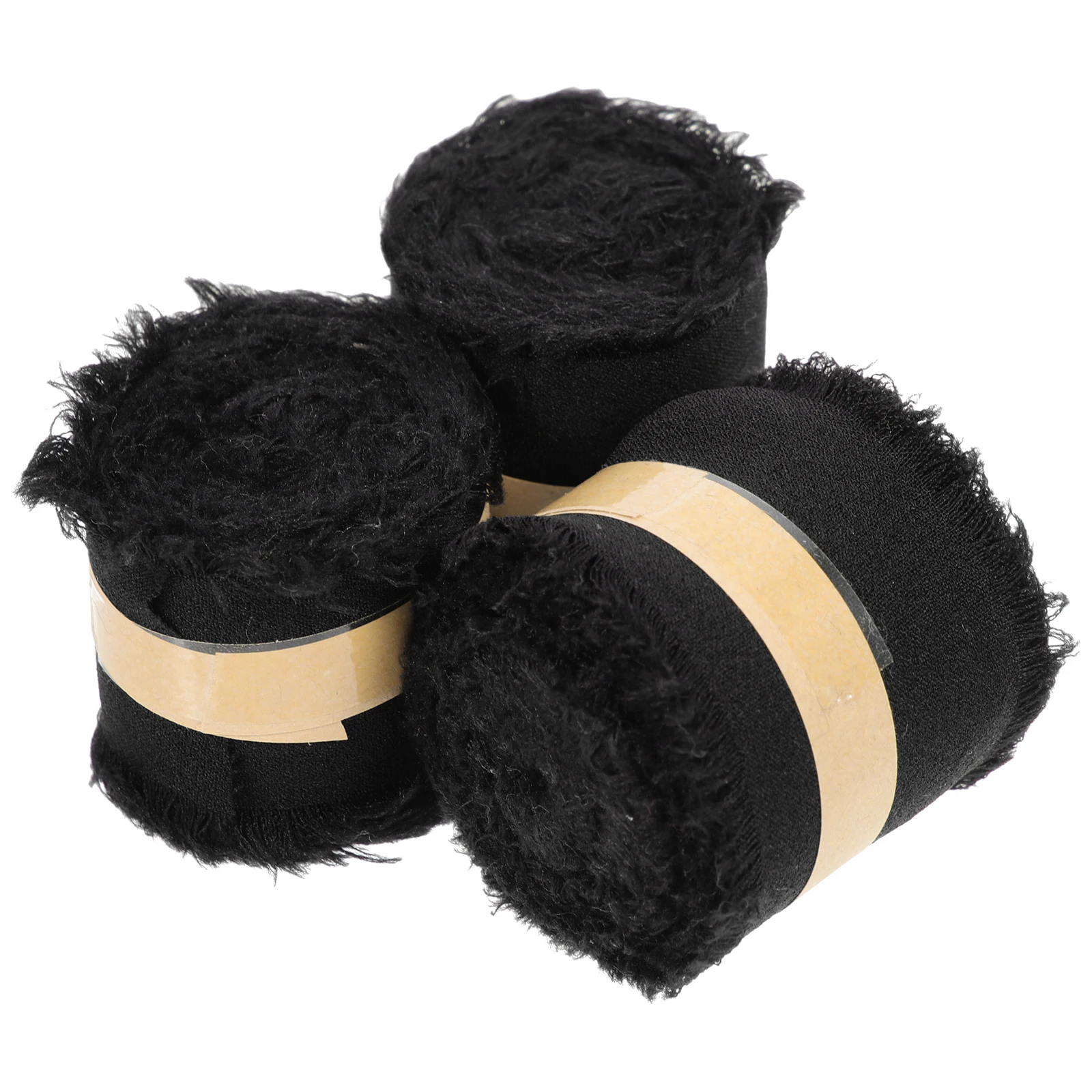 Wedding Decoration Ribbons 3 Rolls Raw Edge Chiffon Belt Fringe for Bouquets DIY Crafts Gift Packaging Polyester
Wedding Decoration Ribbons 3 Rolls Raw Edge Chiffon Belt Fringe for Bouquets DIY Crafts Gift Packaging Polyester