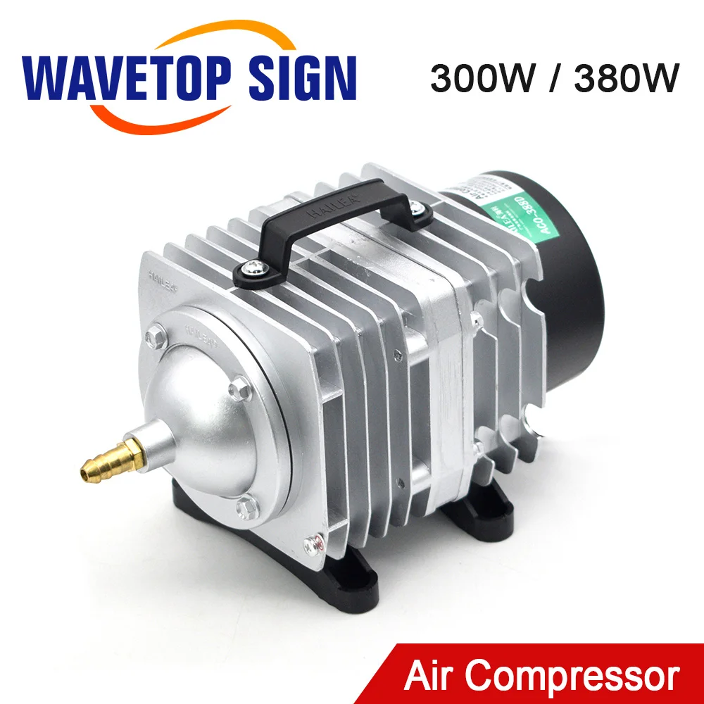 WaveTopSign 300 Вт ACO-300A 380 Вт ACO-380 Воздушный компрессор Электрический магнитный воздушный насос для станка для лазерной гравировки CO2
WaveTopSign 300 Вт ACO-300A 380 Вт ACO-380 Воздушный компрессор Электрический магнитный воздушный насос для станка для лазерной гравировки CO2