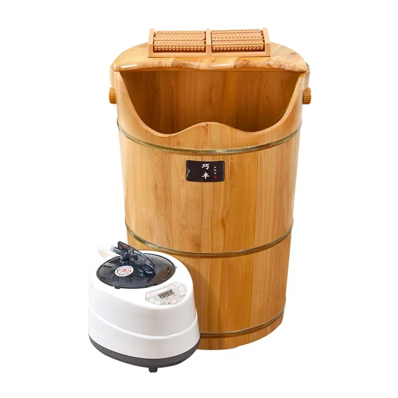 Traditional Chinese medicine fumigation heating constant temperature steaming foot bucket household
Traditional Chinese medicine fumigation heating constant temperature steaming foot bucket household