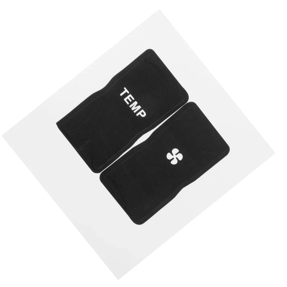 1X Repair Sticker Sticker Set Black Control Switch Button Direct Replacement Front High Grade Vinyl A/C Climate
1X Repair Sticker Sticker Set Black Control Switch Button Direct Replacement Front High Grade Vinyl A/C Climate