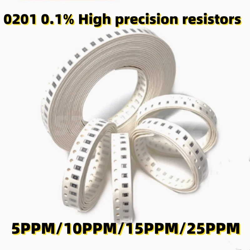 100 шт./лот 0201 0,1% 5PPM/10PPM/15PPM/25PPM Высокоточные резисторы 46,4K 47K 47,5K 48,7K 49,9K
100 шт./лот 0201 0,1% 5PPM/10PPM/15PPM/25PPM Высокоточные резисторы 46,4K 47K 47,5K 48,7K 49,9K
