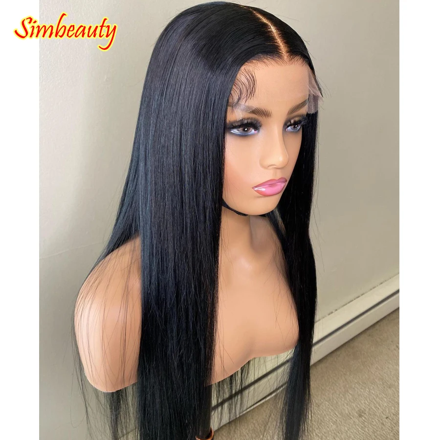 Brazilian Jet Black Silky Straight 100% Human Hair Wigs with Natural Hairline 200Density Glueless 13x6 Deep Part Lace Front Wigs
Brazilian Jet Black Silky Straight 100% Human Hair Wigs with Natural Hairline 200Density Glueless 13x6 Deep Part Lace Front Wigs