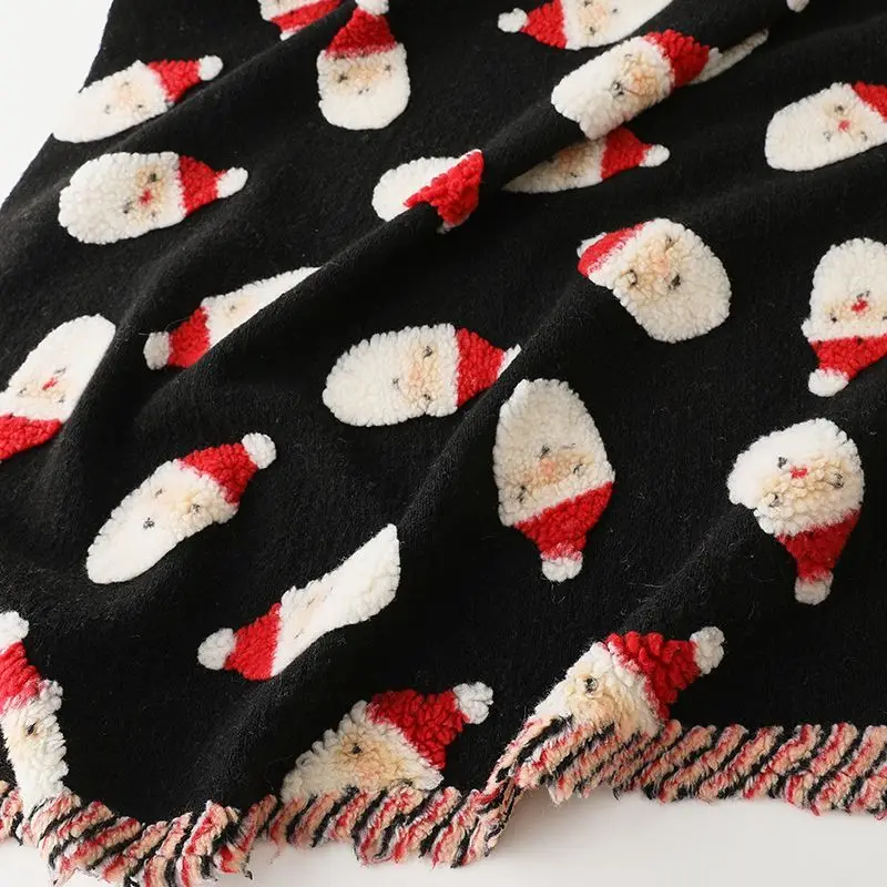 Ins Cartoon Santa Claus 3D Jacquard Knitted Fabric Autumn Winter Coat Sweatshirt Fabric Pillow DIY Fabric
Ins Cartoon Santa Claus 3D Jacquard Knitted Fabric Autumn Winter Coat Sweatshirt Fabric Pillow DIY Fabric