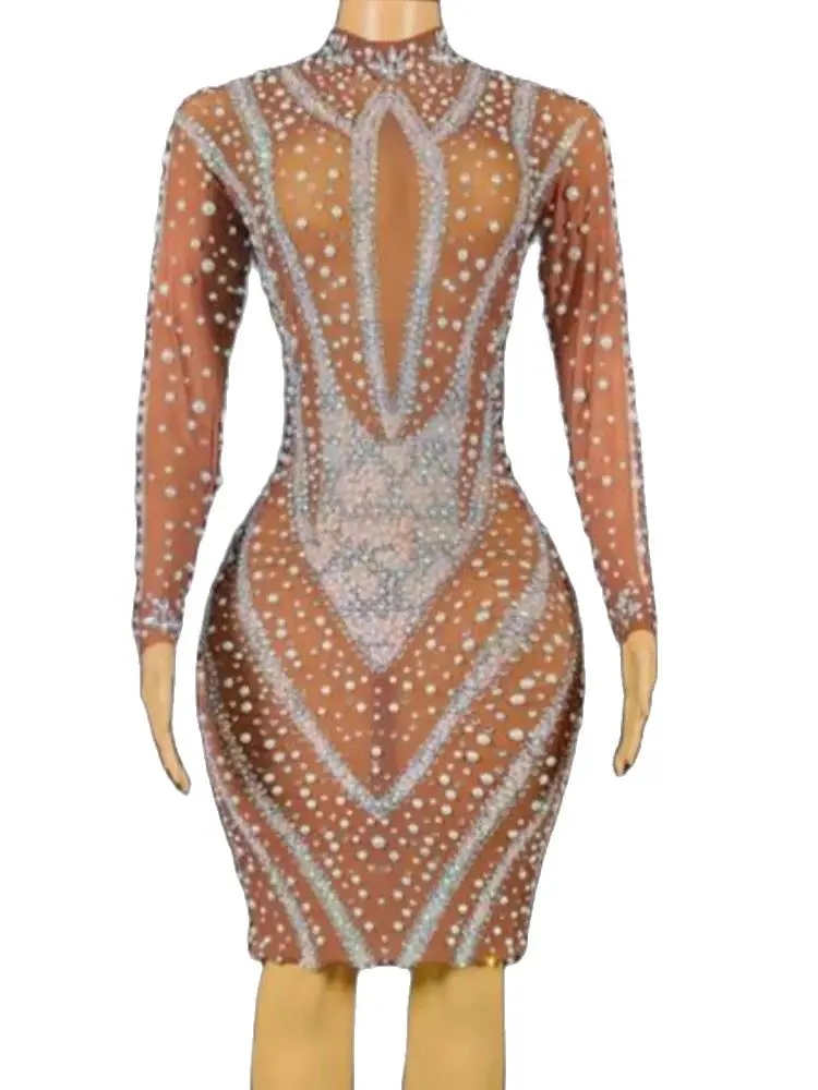 High Quality Hot Diamond Elastic Wrap Buttocks Long Sleeved Dress 2024 New Fashion Custom Clothing
High Quality Hot Diamond Elastic Wrap Buttocks Long Sleeved Dress 2024 New Fashion Custom Clothing
