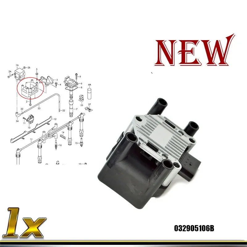 Новинка для Volkswagen Beetle Golf Jetta Clasico Crossfox Polo 2,0 L4 катушка зажигания 032905106E
Новинка для Volkswagen Beetle Golf Jetta Clasico Crossfox Polo 2,0 L4 катушка зажигания 032905106E
