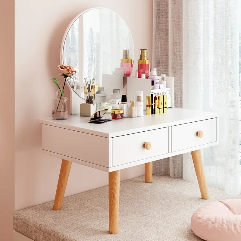 Bay window dressing table Instagram style small household bedroom Nordic dressing table integrated cabinet minimalist dressing t
Bay window dressing table Instagram style small household bedroom Nordic dressing table integrated cabinet minimalist dressing t
