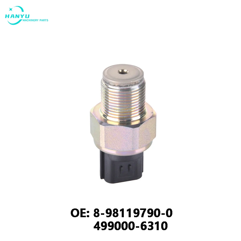 New High-quality Parts Excavator Pressure Sensor Oil pressure sensing plug sensor 8-98119790-0 499000-6310
New High-quality Parts Excavator Pressure Sensor Oil pressure sensing plug sensor 8-98119790-0 499000-6310