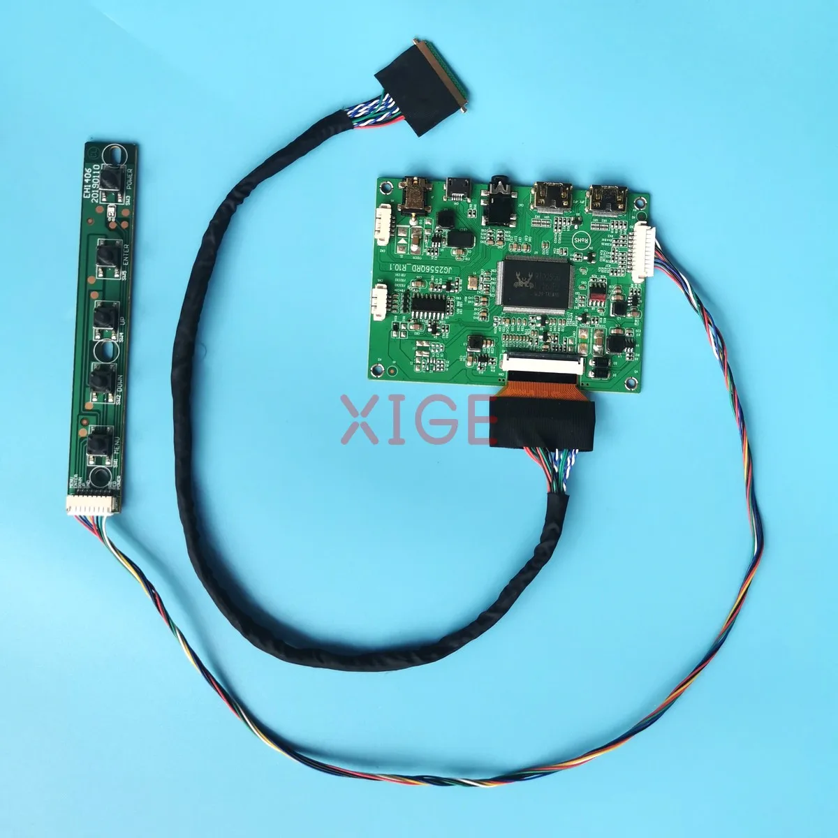 Controller Driver Board For LTN156AT30-601/B02/H01/T01 Micro USB 1366x768 LVDS 40 Pin Laptop Monitor Mini-HDMI 15.6" DIY Kit
Controller Driver Board For LTN156AT30-601/B02/H01/T01 Micro USB 1366x768 LVDS 40 Pin Laptop Monitor Mini-HDMI 15.6" DIY Kit