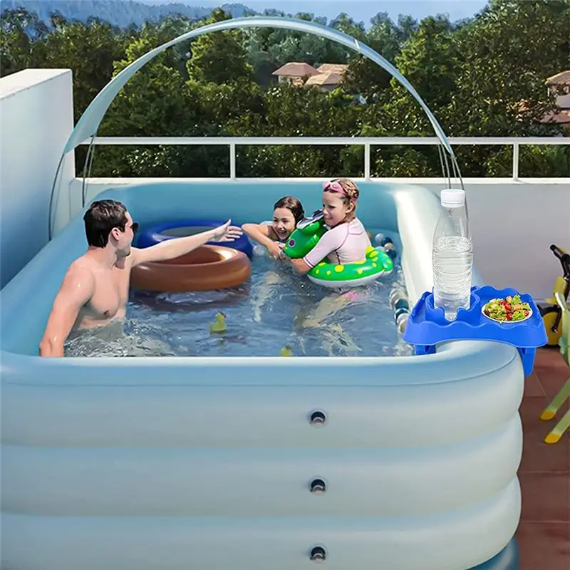 (LBER) Pool Cup Holder,Detachable Drink Cup Holder and Refreshments Tray Compatible with Intex Most Inflatable Pools B
(LBER) Pool Cup Holder,Detachable Drink Cup Holder and Refreshments Tray Compatible with Intex Most Inflatable Pools B