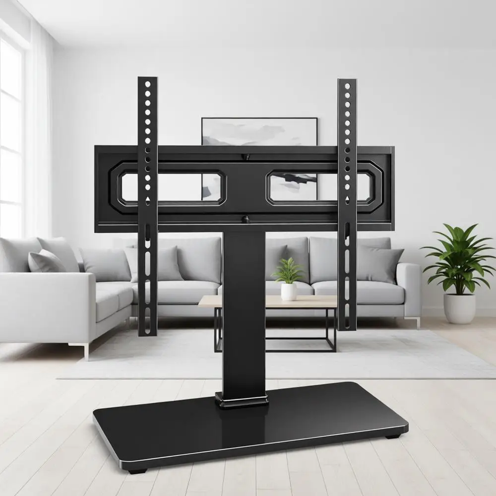 Поворотная подставка для телевизоров 32-65 дюймов весом до 88 фунтов с основанием из закаленного стекла, регулируемой по высоте, максимальное VESA 400x400 мм
Поворотная подставка для телевизоров 32-65 дюймов весом до 88 фунтов с основанием из закаленного стекла, регулируемой по высоте, максимальное VESA 400x400 мм